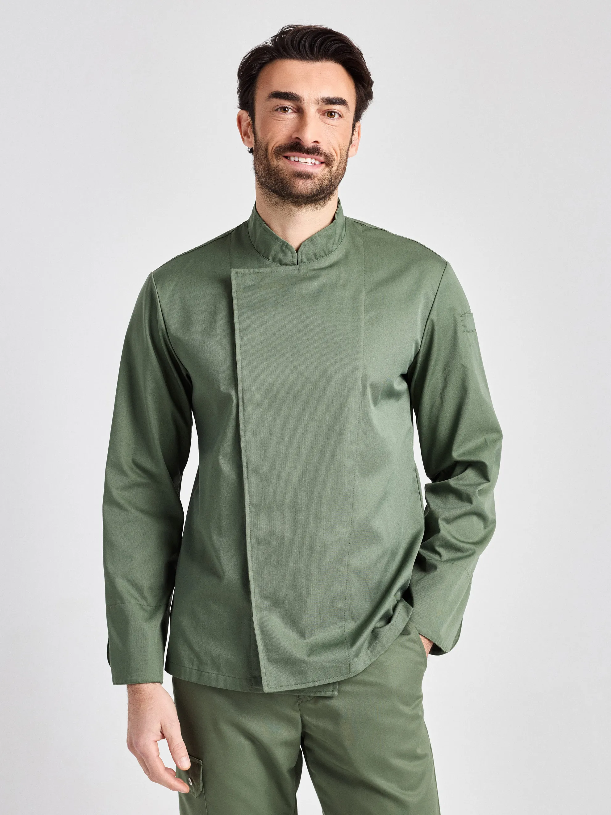 Rimini-Bene Man Classic - Kochjacke - olive